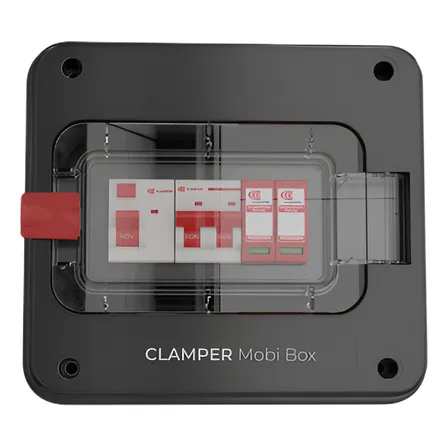 Quadro De Proteção Carregadores Wallbox 8kw Clamper - Pr