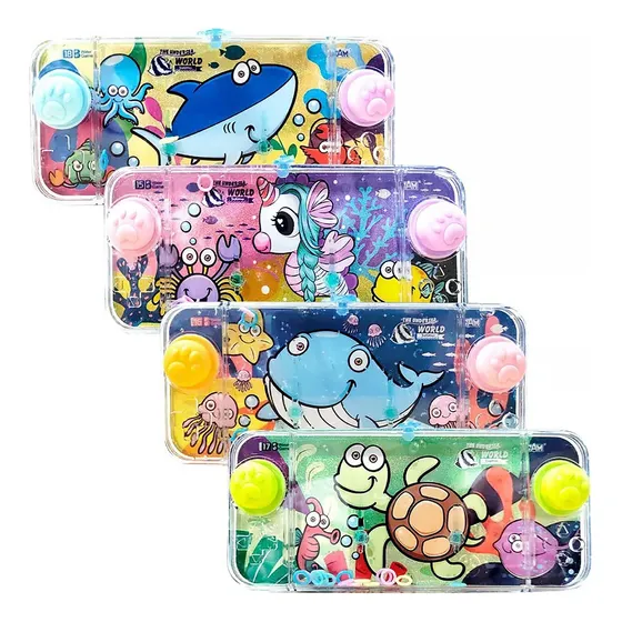 Jogo Acqua Game Infantil Mini Aquaplay Lança Argolas Cor FUNDO DO MAR