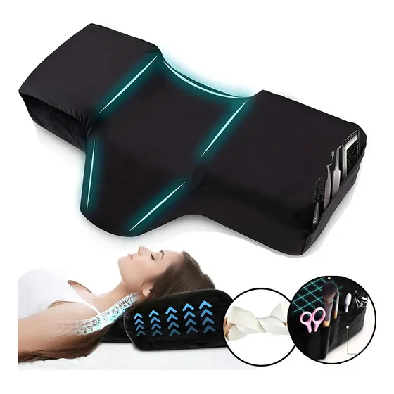 Almohada Cervical Profesional De Extensión Pestañas Forma U