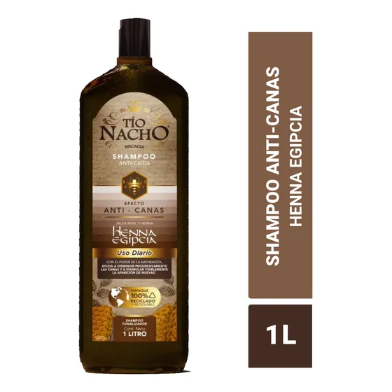 Tío Nacho Shampoo Anti Canas 1 Lt