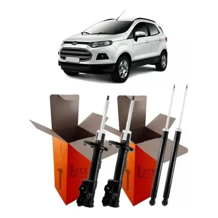 4 Amortecedor Dianteiro Traseiro New Ecosport 2013 2014 2015