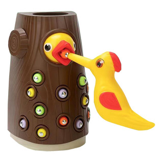 Niños Montessori Juguete De Pájaro Carpintero Juego Atrapar Niños Montessori Juguete De Pájaro Carpintero Juego Atrapar