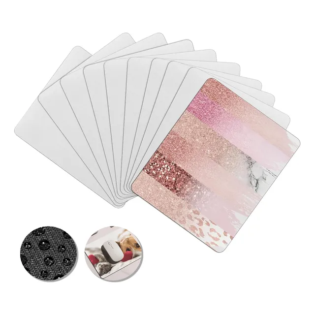 Mouse Pad Para Sublimar 18x22 Cm,3mm.pack 10 Unidades