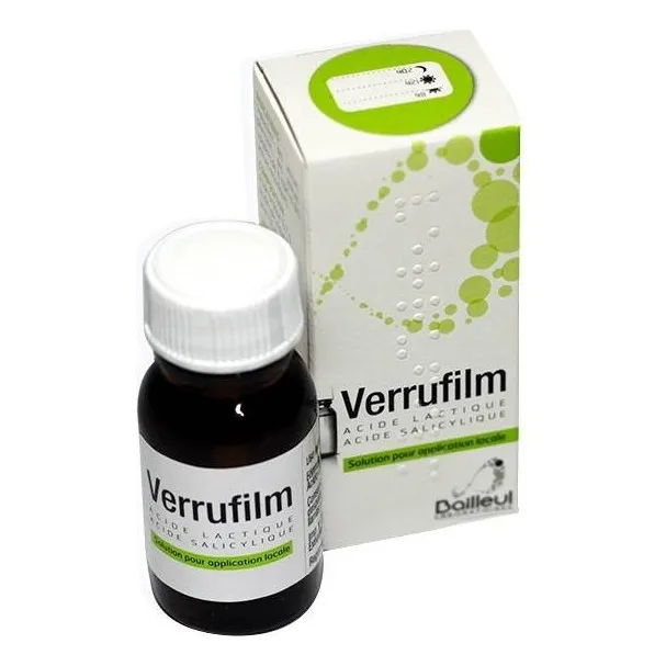 Verrufilm Solución Tópica, 1 Frasco 14 Ml