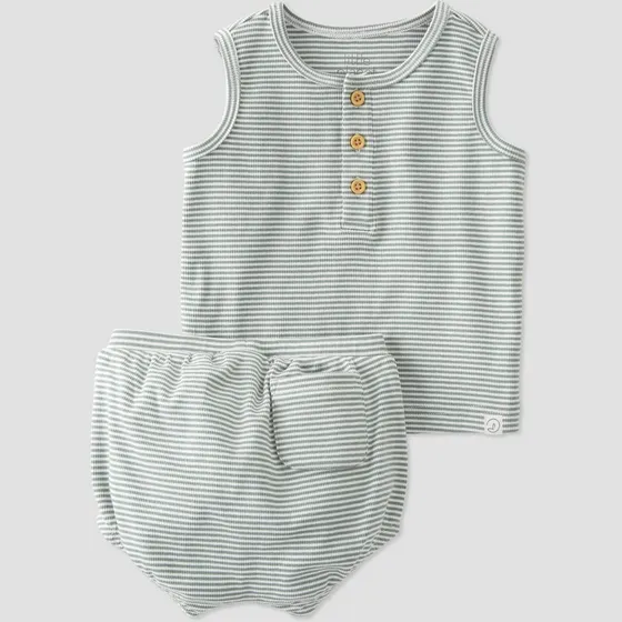 Conjunto Carter's Baby 2pc Color Verde