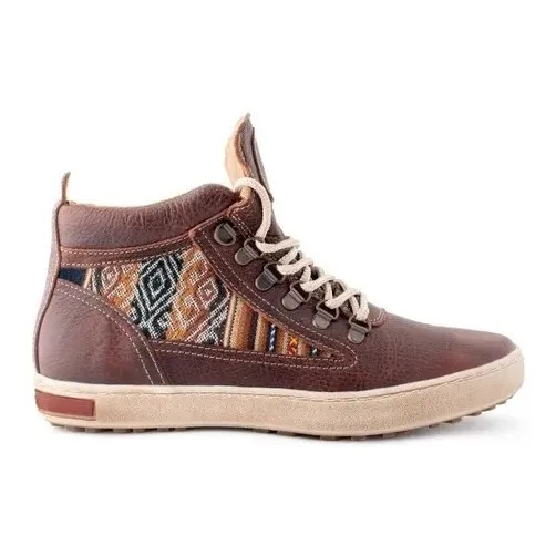 Botas Inkkas Unisex Brown Leather