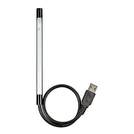 Lampara Usb Mudder De Luz Blanca Para Pc/laptop -negro