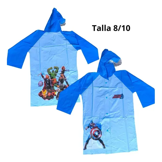 Impermeable Poncho Para Niños