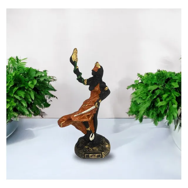 Estatueta De Orixá 15cm Em Resina - Axé E Poder Espiritual