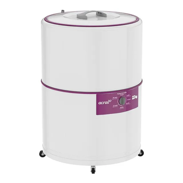Lavadora Semiautomática Acros Alf2253e Blanca 22kg 127 v