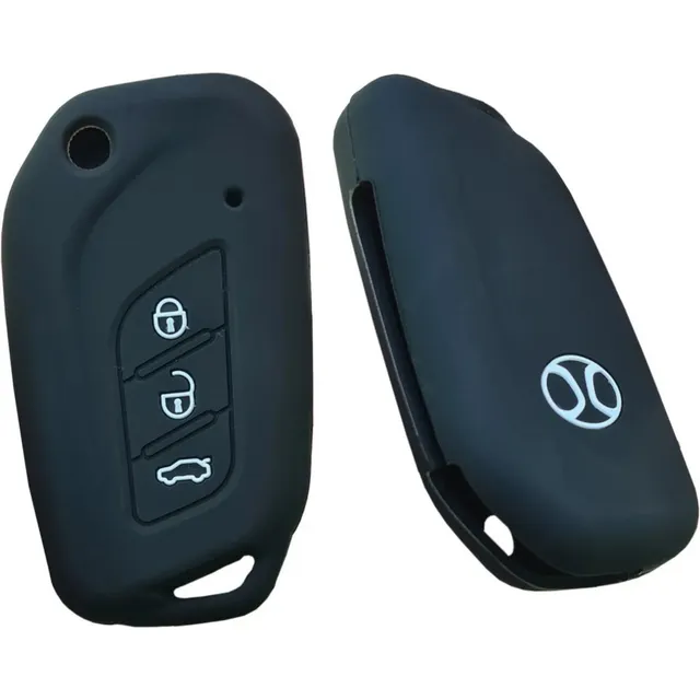 Car Funda Llave Silicon Espada 3 Botones Baic X35 X30 X25
