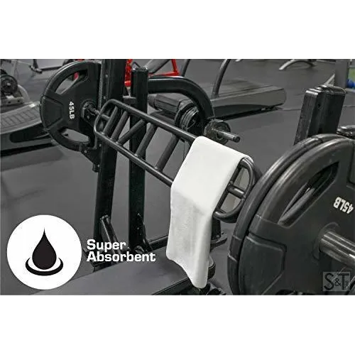 S&t Inc. Toalla Microfibra Para Gimnasio Casa 12.70 Oz