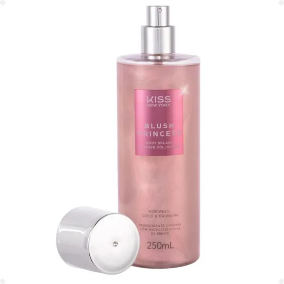 Body Splash Shimmer - Kiss New York - Body Splash Com Brilho