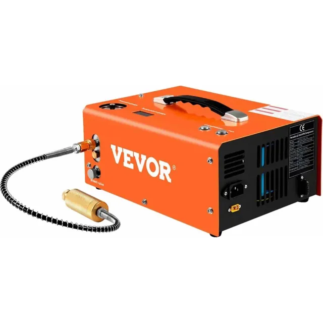 Compresor De Aire Pcp Portátil. 12v O 110v. 4500psi Paintbal