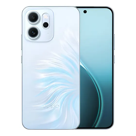 Celular Oppo Reno14 F 5G AI PHONE 12gb Ram 256gb Rom Ultra-thin Dual-drive Ai Cooling System Pantalla 6.57 120hz 6000mah Carga De 45w Ip69 Nfc Azul