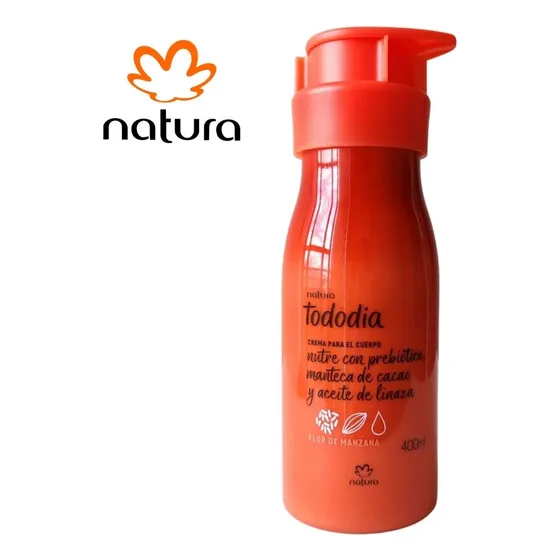 Crema Corporal Tododia Natura Flor De Manzana 400 Ml Floral