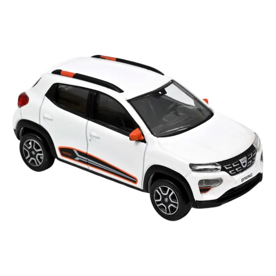 Miniatura Norev 1/43 - Dacia Spring Renault Kwid 2022 Branco