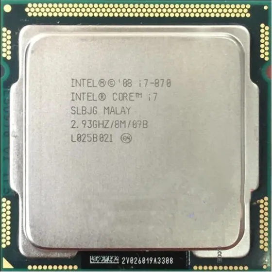 Procesador Intel Core I7 870 De Primera Generación