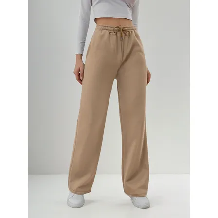 Pantalón Jogger Buzo Mujer Algodón Forro Polar M A Xl