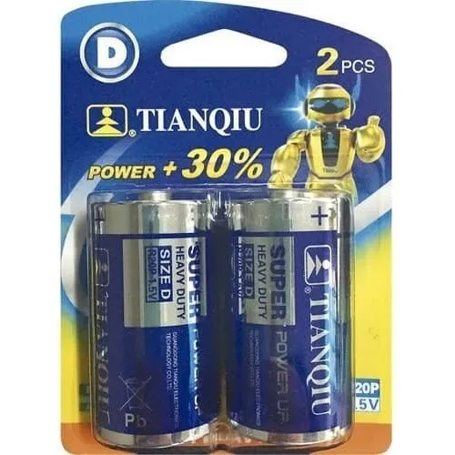 Pilas Tipo D 1.5 V Alcalina Juguetes Calentador Linternas