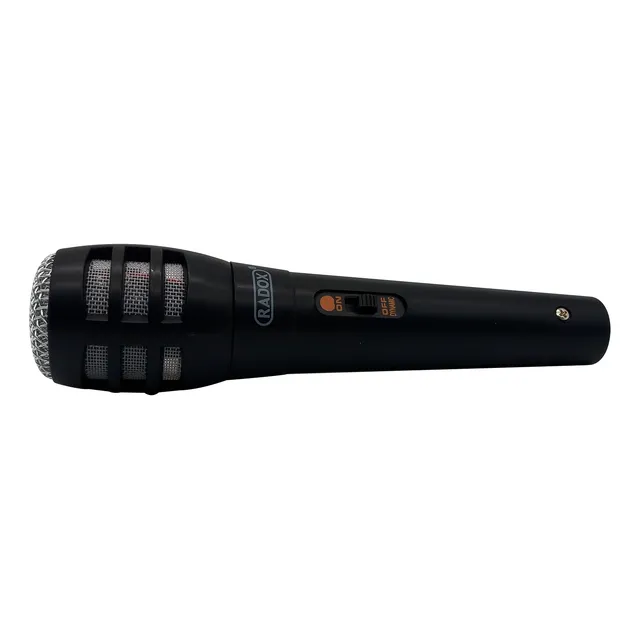 Microfono Alambrico Con 3 Metros De Cable Radox 490-225