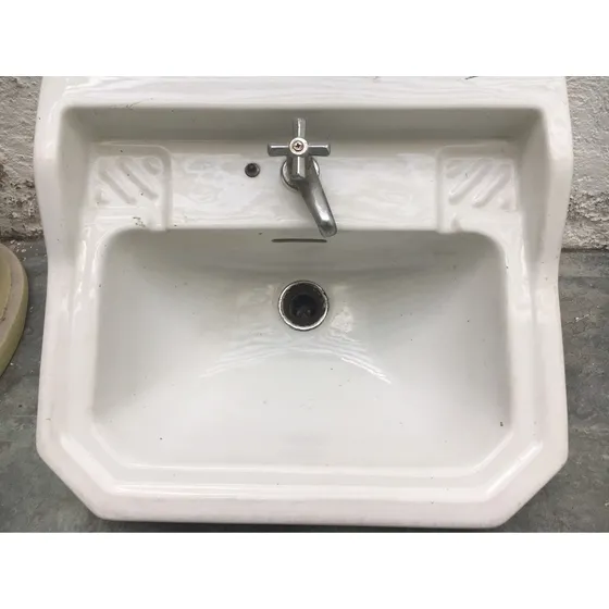 Lavamanos Blanco De Pared Usado