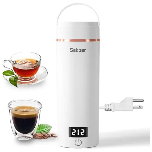 Calentador Eléctrico Portátil, Pequeño Tetera De Café Qw2mz