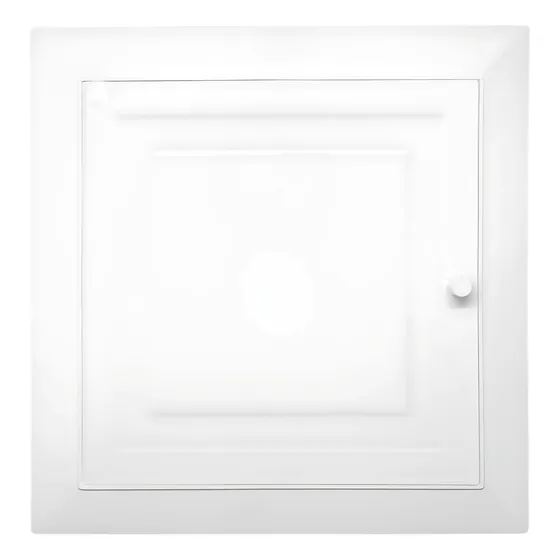 Tapa Registro Plástica Blanca 30x30 Alta Calidad
