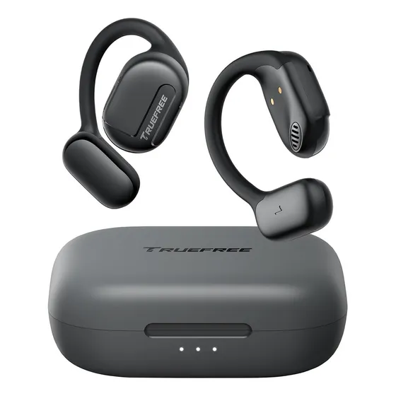 Truefree O1 - Auriculares De Oído Abierto Bluetooth 5.3 In. Color Negro
