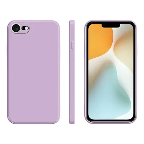 Funda Silicón Flexible Para iPhone 16e Cubre Cámaras Interior Afelpado