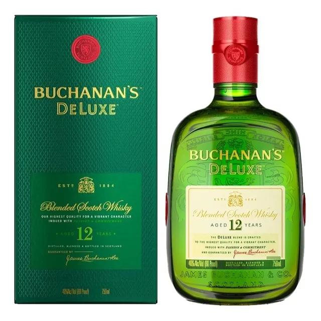 Whisky Buchanans 12 Años. De Luxe. 750 Ml