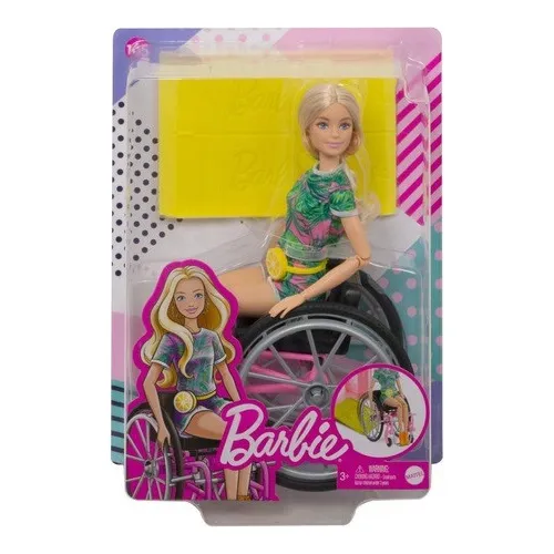 Barbie Fashionista En Silla De Ruedas