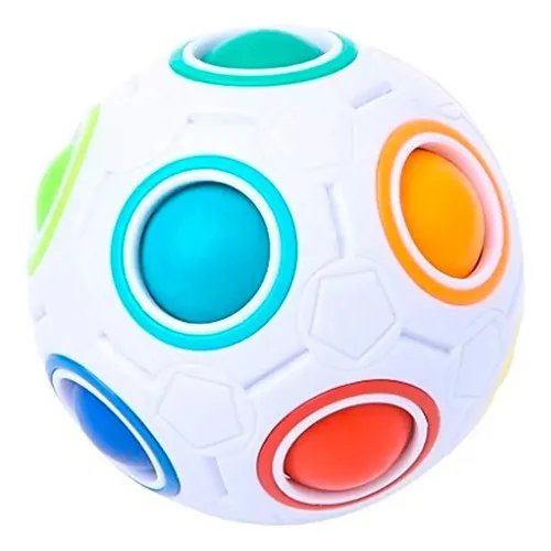 Fidget Toy Bolinha Antiestrés Cubo Mágico Bola Magica Profi