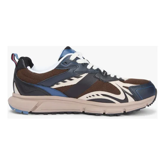 Tenis Modernos Café Tommy Hilfiger Con Diseño Para Hombre