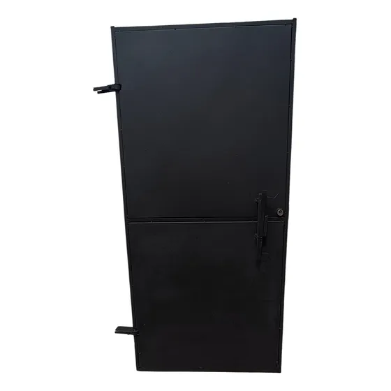 Portão Social Reforçado Galvanizado (vão 80cmx2mt) Fundo Preparatório