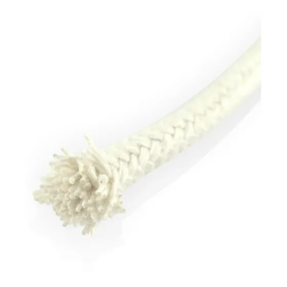 Soga Cordon De 100% Algodon Trenzado 8mm 10mts Deflecar