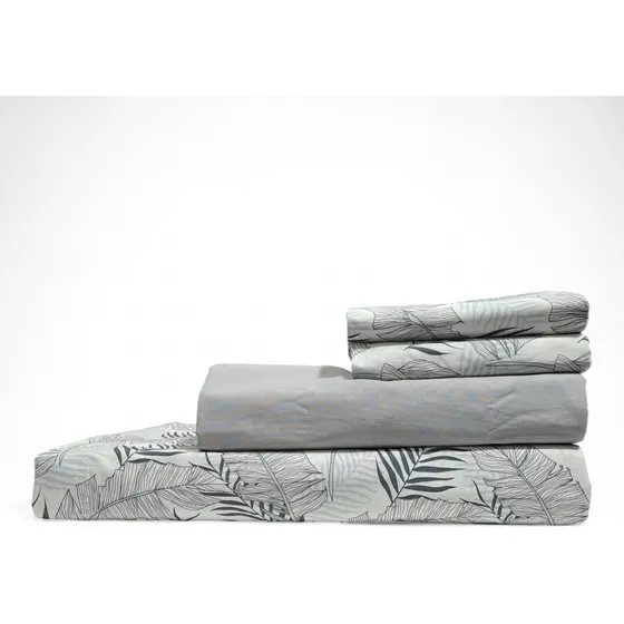 Juego De Sabanas King Size Percal 150 Hilos Puro Algodón