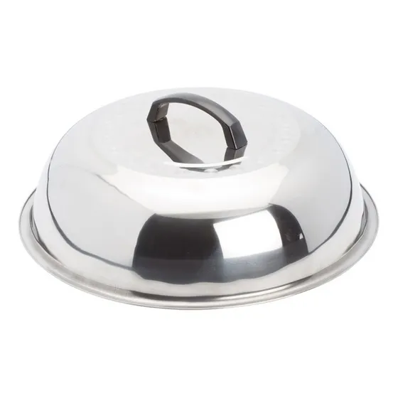 Tapa Para Wok 14 Pulgadas Acero Inoxidable Winco