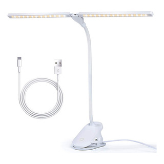 Lámpara De Escritorio Led Con Abrazadera, Brazo Flexible Con Lámpara De Escritorio Led Con Abrazadera, Brazo Flexible Con