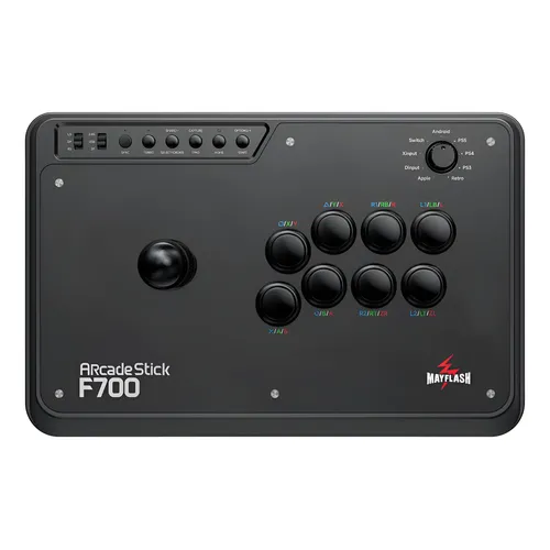Controle Arcade Hori Fighting Stick Alpha Para Ps4 Ps5 E Pc Black