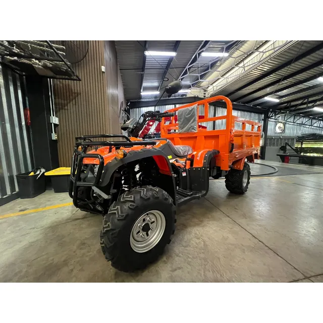 Cuatrimoto De Carga Volteo Hidraulico 4x4 300cc Pez Pescador