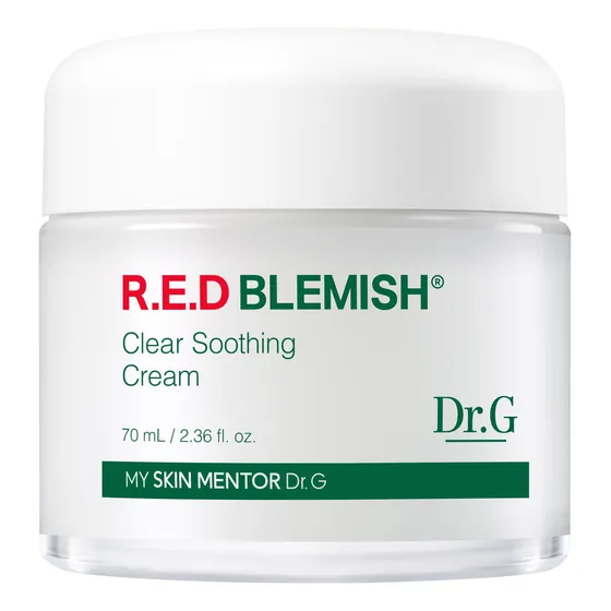 Dr.g Red Blemish Clear - Crema Hidratante Coreana Calmante