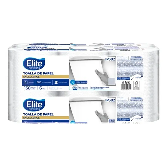 Toalla Elite Autocorte 150m X 6 Rollos Of-of