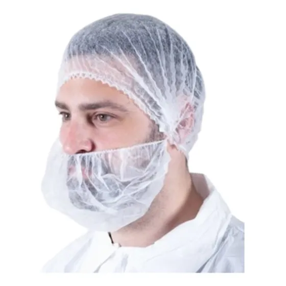 Cubrebarba Desechable 100 Pz Classic Color Blanco Blanco