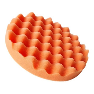 Boina Espuma P/ Polimento 7 Polegadas Velcro Grossa Laranja Boina Espuma P/ Polimento 7 Polegadas Velcro Grossa Laranja