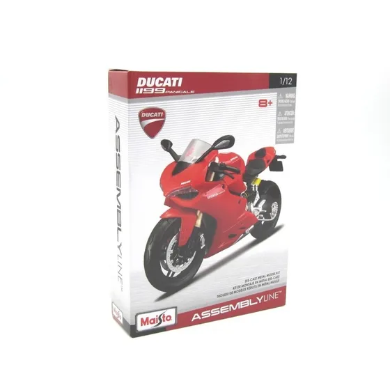 Moto Maisto Ducati 1199 Panigale Escala 1/12 Assembly Line