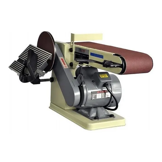 Lijadora De Banda Winwork 4 X 36 Y Disco 6 PuLG 40550 Color Gris 110V/220V