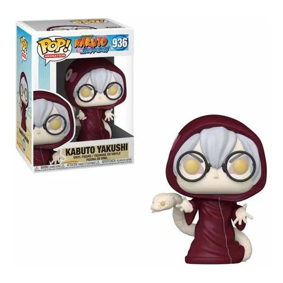 Funko Pop! Animation Naruto - Kabuto Yakushi Detalle En Caja