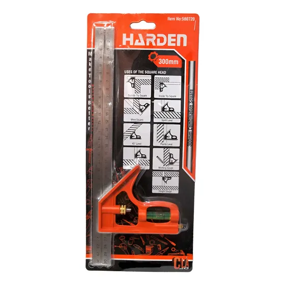 Escuadra Combinada Harden 12 PuLG-300 Mm
