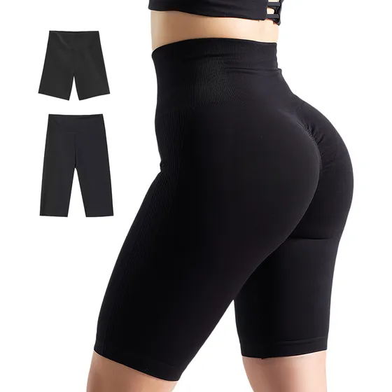 2pzs Shorts Licras Deportivas Mujer Fitness Leggins Push Up